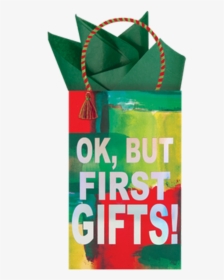 First Gift Minikin Tote Christmas The Gift Wrap Company - Paper, HD Png Download, Free Download