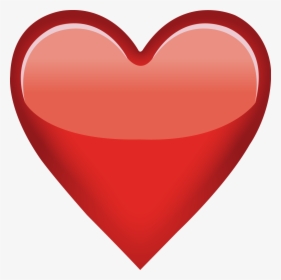 Red Heart Emoji Png, Transparent Png, Free Download