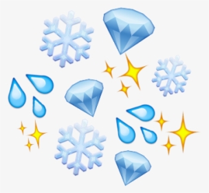 #emoji #emojis #blue #aesthetic #blueemojis #sparkle - Illustration, HD Png Download, Free Download