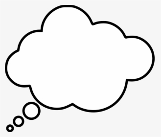 Free Vector Cartoon Thought Bubble - Dream Bubble White Png, Transparent Png, Free Download