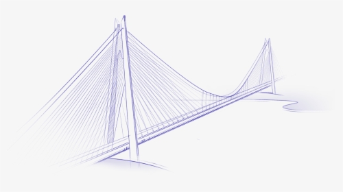 Self-anchored Suspension Bridge, HD Png Download, Free Download