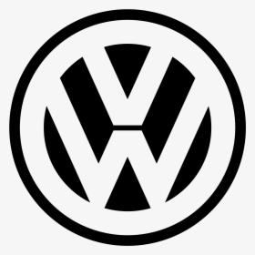 Volkswagen Logo White Png, Transparent Png, Free Download