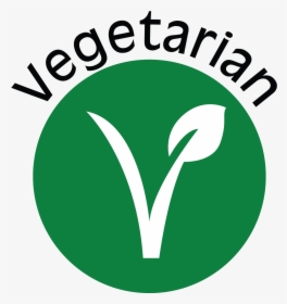 Vegetarian Icon Symbol Logo Vector Transparent - Circle, HD Png Download, Free Download