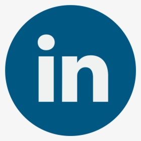 Linkedin Icon Vector Png - Linkedin Logo Circle Transparent, Png Download, Free Download