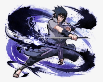 Sasuke Uchiha Render [ultimate Ninja Blazing] By Maxiuchiha22 - Naruto Blazing Sasuke, HD Png Download, Free Download