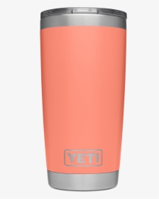 Yeti Rambler 20 Oz Limited Edition Coral Tumbler - Coffee Cup, HD Png Download, Free Download