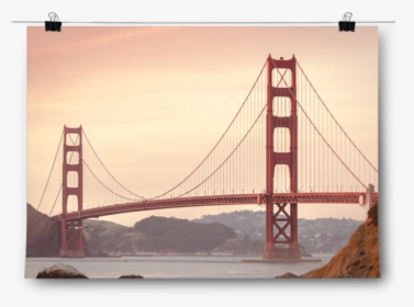 Golden Gate Bridge View - Sans Francisco, HD Png Download, Free Download