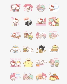 Happy New Year Sanrio Stickers, HD Png Download, Free Download