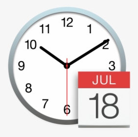 Mac Os Clock Icon, Hd Png Download , Png Download - Mac Os Clock Icon, Transparent Png, Free Download