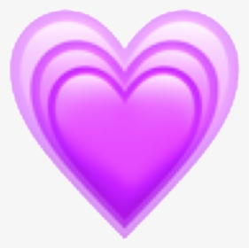 Aesthetic Emoji Heart Png Clipart , Png Download - Transparent Kawaii Purple, Png Download, Free Download