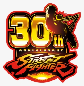 Street Fighter 30th Anniversary T Shirt All Sizes - Street Fighter 30 Year Anniversary, HD Png Download, Free Download