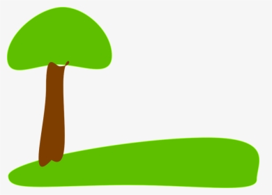 Tree, Landscape, Grass, Ground, Child, Green, Nature - Tree On Ground Png, Transparent Png, Free Download