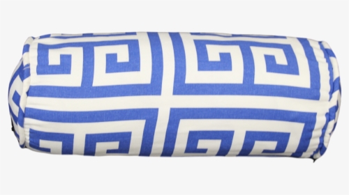 Navy Greek Key Pillow, HD Png Download, Free Download