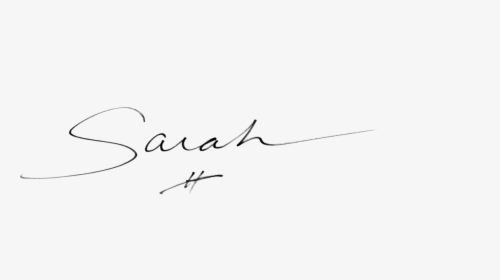 Sarah Sign - Calligraphy, HD Png Download, Free Download