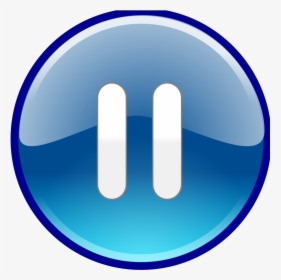 Icon Free Vectors Pause Button Download - Windows Media Player Buttons, HD Png Download, Free Download