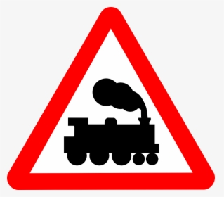 Level Crossing Without Barrier Sign, HD Png Download, Free Download
