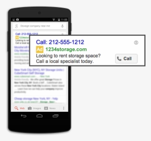 Call Only Campaign Google Ads, HD Png Download, Free Download