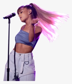 Ariana Grande On Stage - Ariana Grande Singing For Body, HD Png Download, Free Download