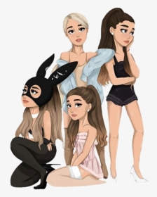 Ariana Grande Yours Truly Everything Drawing Girl Cute - Ariana Grande Sweetener Dessin, HD Png Download, Free Download