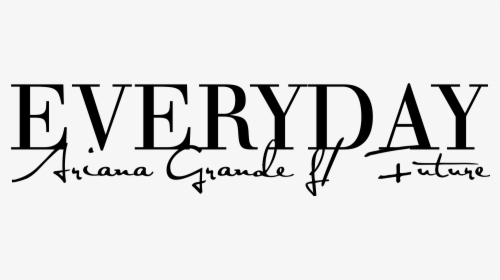 Ariana Grande Logo Png - Everyday Ariana Grande Png, Transparent Png, Free Download