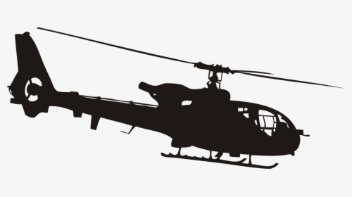 Helicopter Airplane Sikorsky Uh-60 Black Hawk Clip - Silhouette Blackhawk Helicopter, HD Png Download, Free Download