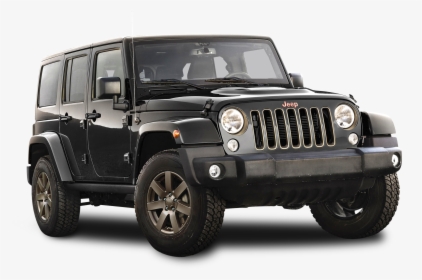 Jeep Png - Jeep Wrangler Unlimited 75th Anniversary Black, Transparent Png, Free Download