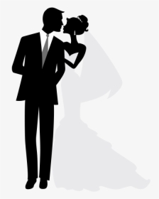 Transparent Bride And Groom Clipart - Bride And Groom Card, HD Png Download, Free Download