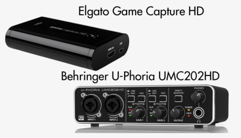 Transparent Elgato Game Capture Png - Behringer 202 Hd, Png Download, Free Download