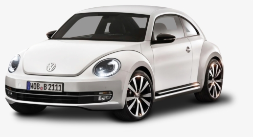 White Volkswagen Beetle Car Png Image - Vw New Beetle 2013, Transparent Png, Free Download