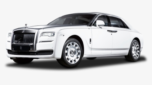 White Rolls Royce Car Png Clipart - White Rolls Royce Png, Transparent Png, Free Download