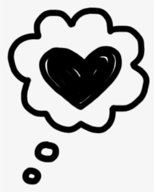 #black #overlay #png #tumblr #editing #needs #heart - Png Black And White Heart, Transparent Png, Free Download