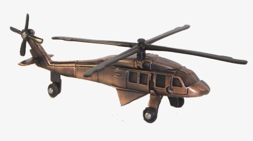 Black-hawk Military Helicopter Bronze Pencil Sharpener - Black Hawk, HD Png Download, Free Download