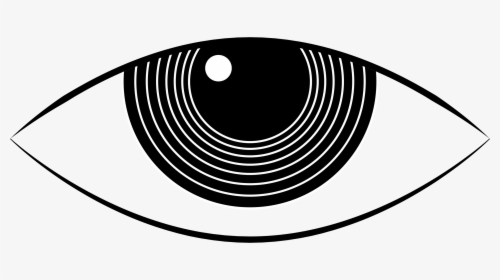 Transparent Eye Black Png - Ojo Dibujo Png, Png Download, Free Download