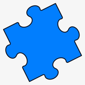 Blank Puzzle Piece Kid Download Png Clipart - Puzzle Piece Clipart Transparent, Png Download, Free Download