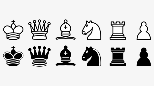 Chess Pieces Png - Chess Pieces Sprite Sheet, Transparent Png, Free Download