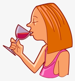 Sip Clipart Clipground Drama Clip Art Theatre Face - Clipart Drink Wine, HD Png Download, Free Download