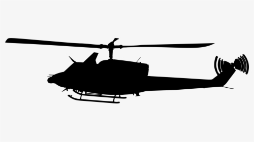 Helicopter - Helicopter Black Transparent, HD Png Download, Free Download