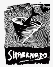 Sharknado T-shirt 5 Ragged - Illustration, HD Png Download, Free Download