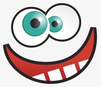 Goofy Cartoon Face - Funny Cartoon Eyes Png, Transparent Png, Free Download
