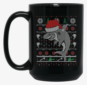 Sharknado Christmas Mug - 20 Oz I Drink And I Know Things Coffee Mug, HD Png Download, Free Download