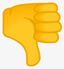 Thumbs Down Emoji Png - Thumbs Down Meaning, Transparent Png, Free Download