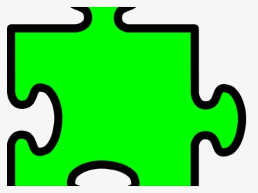 Green Clipart Puzzle - Clip Art, HD Png Download, Free Download