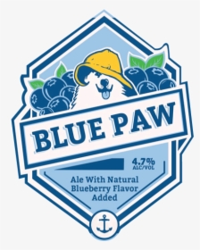 Blue Paw Logo Cutout - Sea Dog Beer, HD Png Download, Free Download