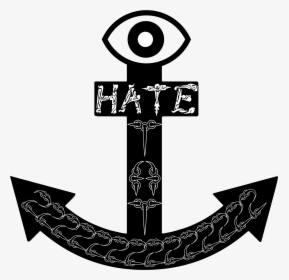Dailysketch Tattoo - Hate Tattoo Png, Transparent Png, Free Download