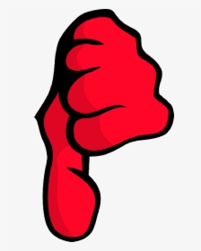 Big Red Thumbs Down , Png Download - Not Okay Clip Art, Transparent Png, Free Download