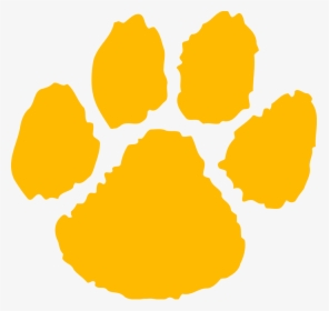 Gold Paw Print Transparent, HD Png Download, Free Download