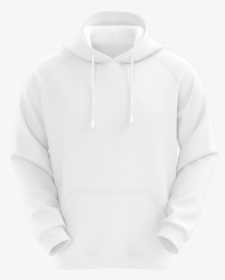 plain white hooded sweatshirt