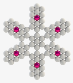 Snowflake - Circle, HD Png Download, Free Download