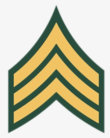 E-5 Sergeant - Army Sergeant Rank, HD Png Download, Free Download