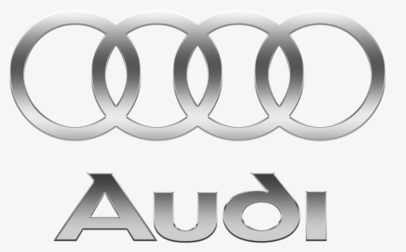 Audi Metallic Logo - Circle, HD Png Download, Free Download
